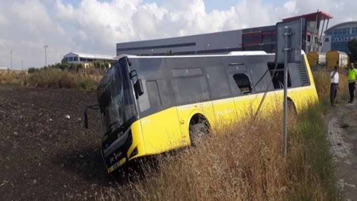 İstanbul'da İETT otobüsü kaza yaptı