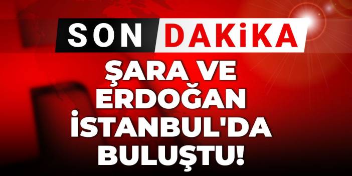 Son Dakika | Erdoğan ve Şara'dan sürpriz Dolmahçe buluşması