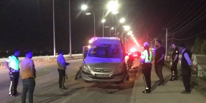 Ereğli'de kahreden kaza: Otomobilden fırlayarak can verdi