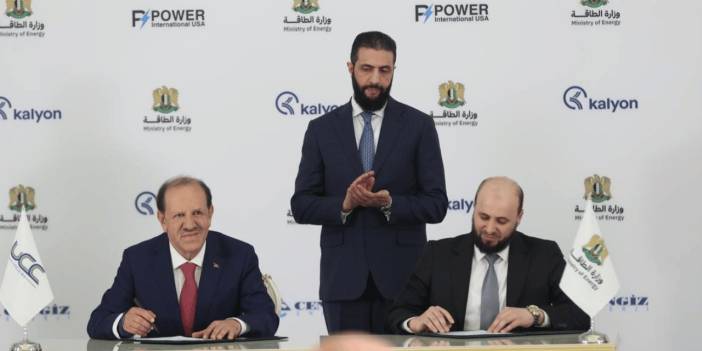 Suriye'de enerji yatırımında Cengiz ve Kalyon devrede