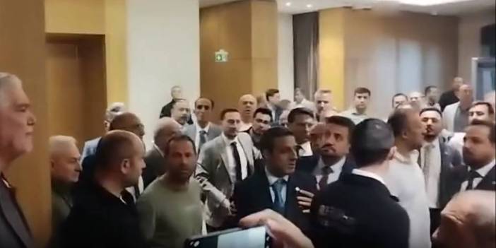 Erzurum'da muhasebecilerin seçiminde yumruklar konuştu