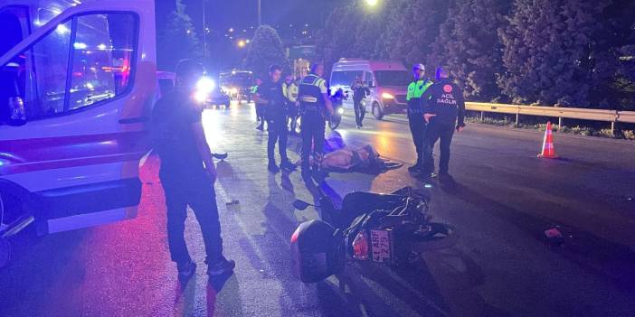 Kocaeli'de TIR'la çarpışan motosikletli öldü