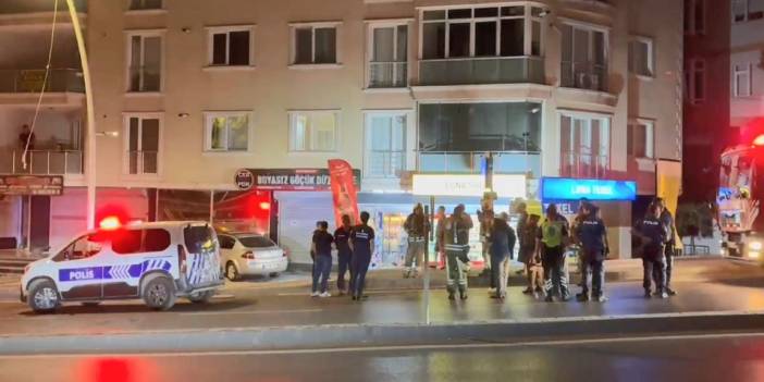 Alevleri görünce telefona sarıldı! Gerçek bambaşka çıktı