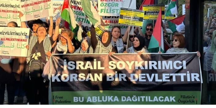 Kadıköy’de Filistin için birlik: Gazze’ye destek yürüyüşü ve iktidara sert tepki