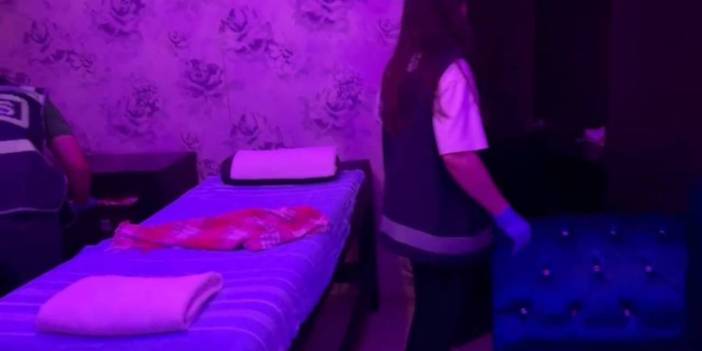 Masaj salonları aracılığıyla fuhuş! 15 gözaltı