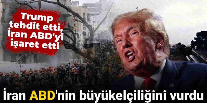 İran ABD'nin büyükelçiliğini vurdu!