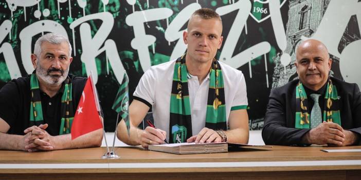 Kocaelispor transferi açıkladı: 2 yıllık imzayı attı