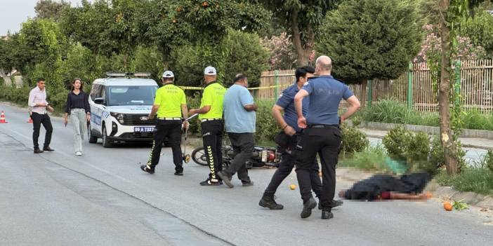 Ağaca çarpan motosikletli hayatını kaybetti