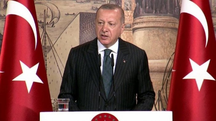 Erdoğan yabancı basın mensuplarıyla bir araya geldi