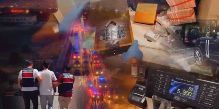 90 milyarlık suç ağına 17 ilde dev operasyon