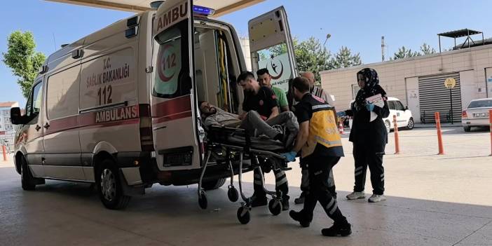 Kolunu makineye kaptıran işçi yaralandı