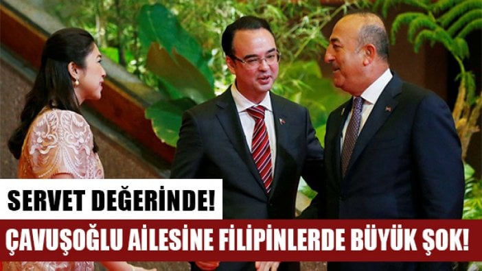 Çavuşoğlu'nun eşi Filipinler'de soyuldu... Servet değerinde mücevherleri çalındı