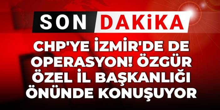 Özgür Özel İzmir'den resti çekti! "Hiçbir kardeşimi satmadım, Tunç kardeşimi de satmam"