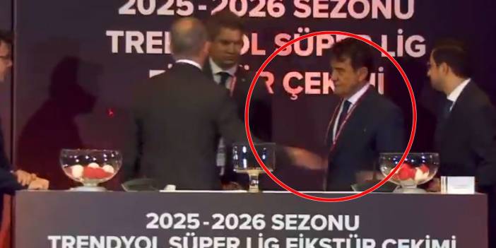 Fikstür çekiminde Galatasaray Fenerbahçe gerginliği