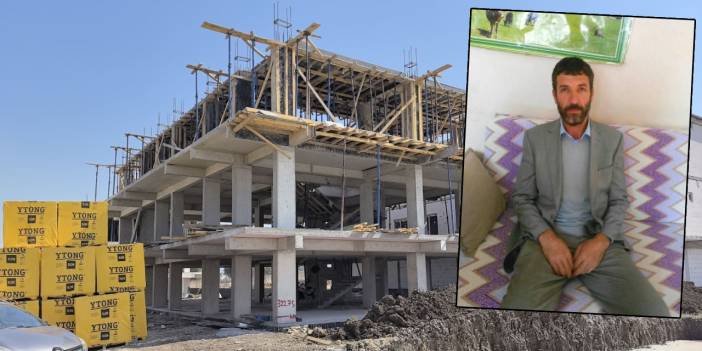 4 çocuk babası işçi inşaattan düşerek hayatını kaybetti