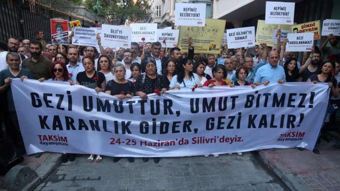 Gezi davasının ilk duruşması görüldü: Kavala, Aksakoğlu, Yapıcı, Mater ve Altınay savunma yaptı