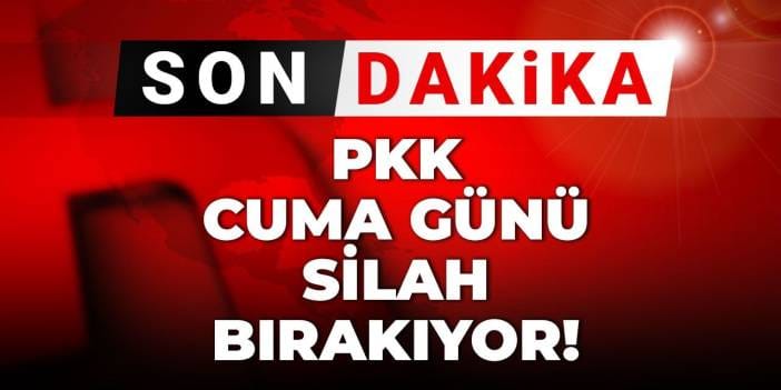 Son Dakika | PKK cuma günü silah bırakıyor
