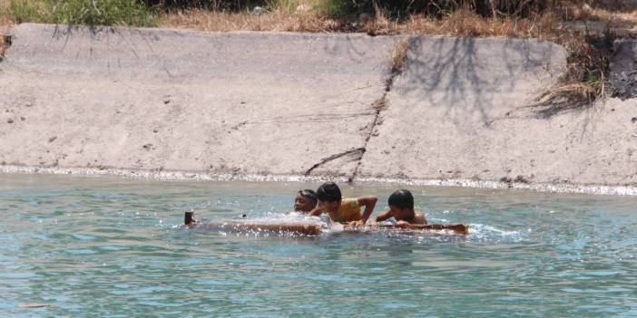 Sıcakta serinlik aradılar, ölümle burun buruna geldiler
