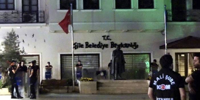 Şile Belediye başkanı ve beraberindeki isimler adliyeye sevk edildi