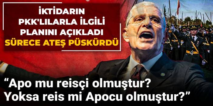 İktidarın PKK'lılarla ilgili planını açıkladı! "Mustafa Kemal'in askeriyiz diyen teğmenleri atıyorlar" diyerek anlattı