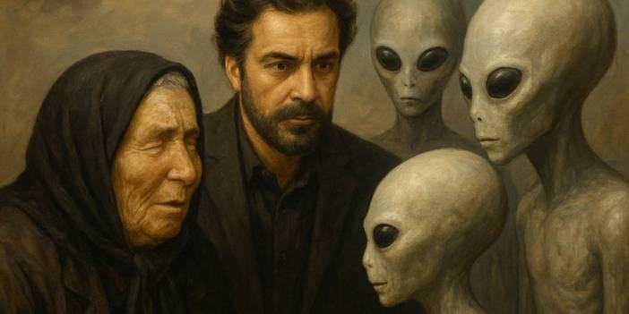 2025 uzaylılarla tanışma yılı mı olacak? Baba Vanga ve Yaşayan Nostradamus'tan aynı kehanet!