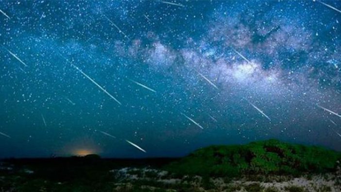 Meteor yağmuru bu gece gökyüzünde görsel bir şölen yaratacak