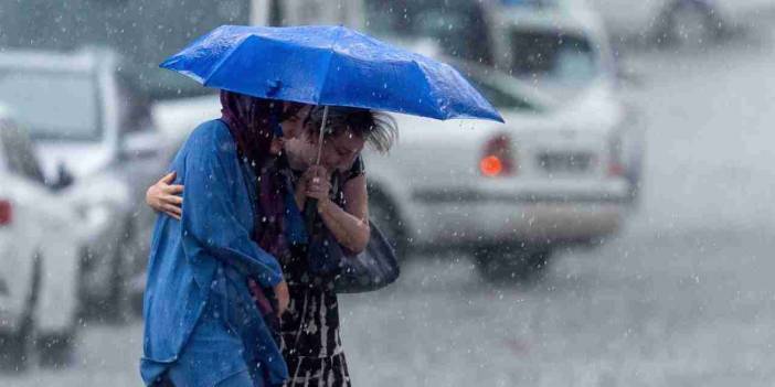 8 ilde sağanak yağış uyarısı