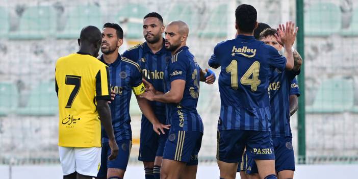 Fenerbahçe Feyenoord maçının sonucunu duyurdu