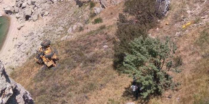 Sivas’ta greyder kazası: 1 ölü, 1 ağır yaralı