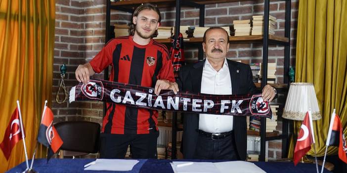 Gaziantep FK transferi açıkladı: 3+1 yıllık sözleşme imzalandı