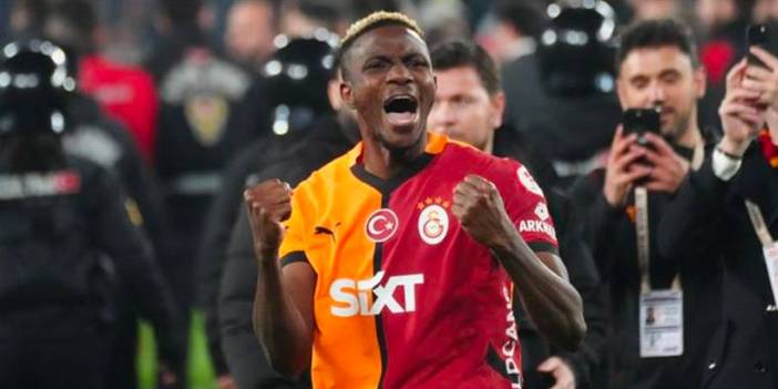 Osimhen Galatasaraylı futbolcunun başını yaktı