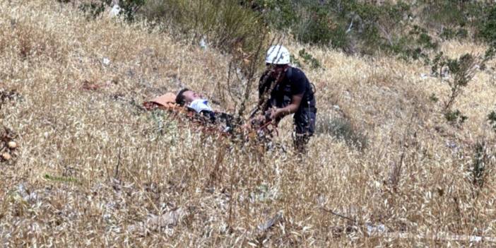 Uçurumdan gelen sesle bulundu: Saatlerdir haber yoktu