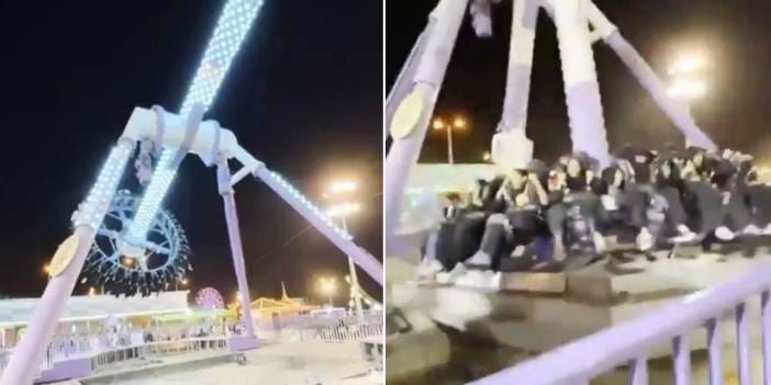 Lunapark faciası: Eğlence aracının direği kırıldı, 23 kişi hastanelik oldu