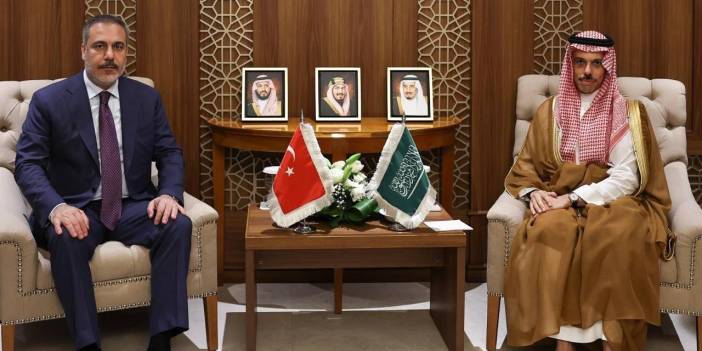 Hakan Fidan Suudi Arabistanlı mevkidaşıyla Gazze'yi görüştü