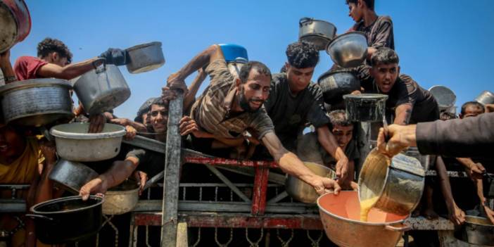 Gazze'de 'açlık' can almaya devam ediyor: 2'si çocuk 4 kişi daha hayatını kaybetti