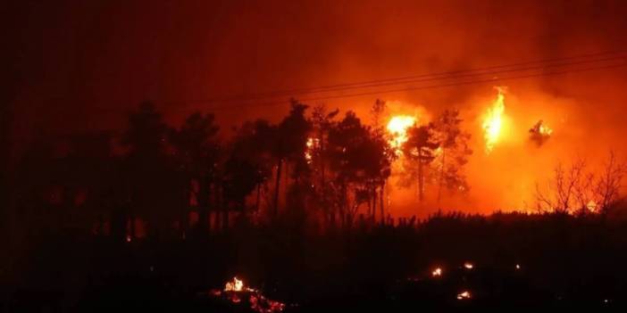 Hatay'ı yangın vurdu: Üç taş ocağı olan bölgeye yakın yerde çıkan yangın düşündürücü