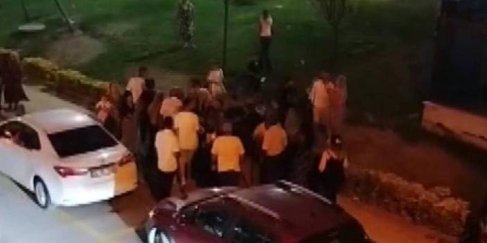 Düğün çıkışı tekmeli tokatlı kavga!