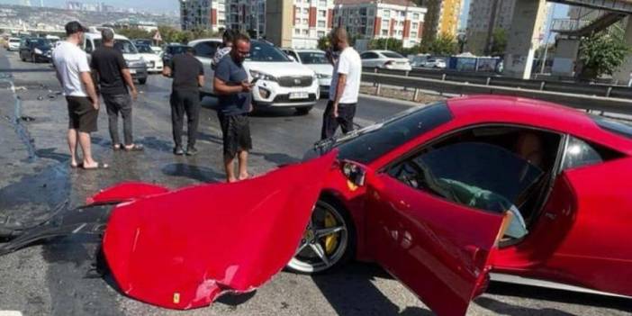 Milyonluk araç hurdaya dönmüştü! Türkiye'nin konuştuğu o Ferrari'nin sahibi ortaya çıktı