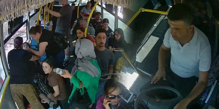 Otobüs şoförü hastalanan yaşlı kadını hastaneye yetiştirdi!