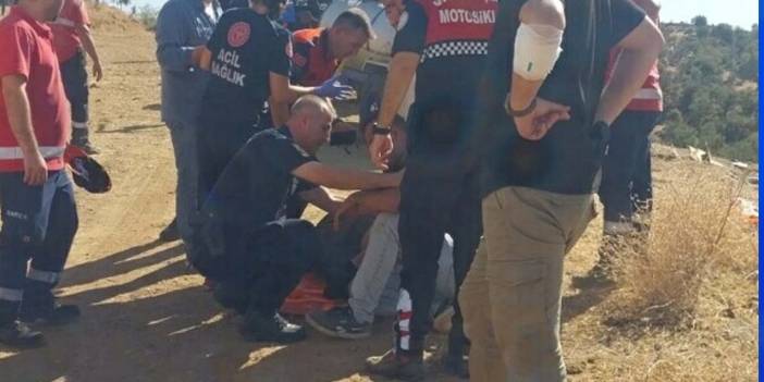 Dinamit yüklü kamyonet devrildi! 'Kontrollü' patlamada 10 yaralı