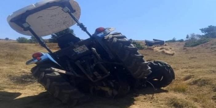 Uşak'ta traktör kazası: 1 kişi öldü