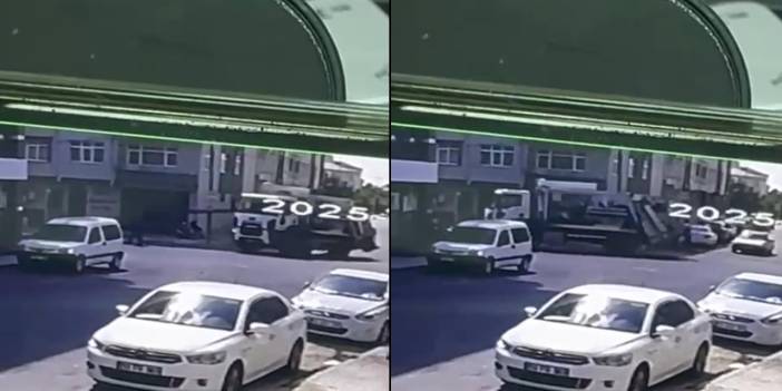 Çöp kamyonunun altında kalan adam hayatını kaybetti