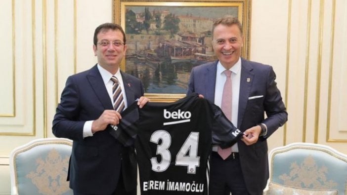 BJK yönetiminden İmamoğlu'na tebrik ziyareti