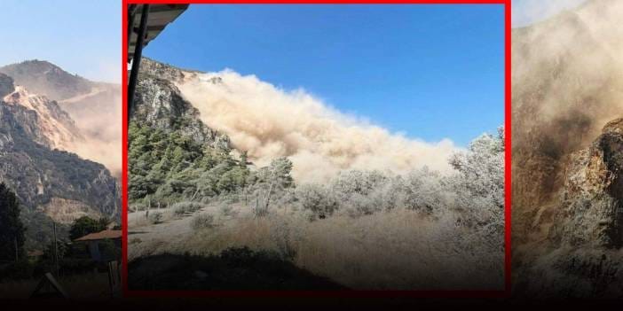 Göz gözü görmüyor! Gökova'daki taş ocağı cenneti toza dumana boğdu!
