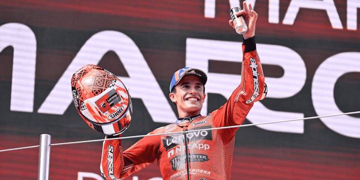 Marc Marquez San Marino'yu salladı
