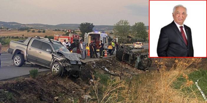 Eski belediye başkanı kazada öldü