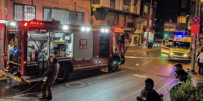 Beyoğlu'nda korkutan yangın