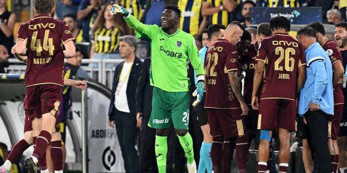 Fenerbahçe Trabzonspor maçında hayrete düşüren görüntü