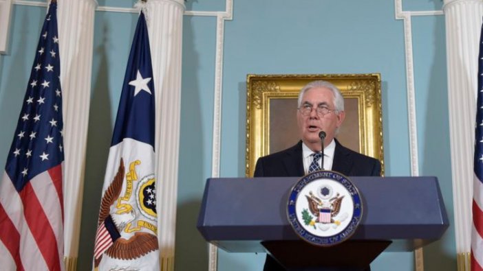 ABD Dışişleri Bakanı Tillerson'dan Türkiye'ye insan hakları ve dini azınlık eleştirisi!