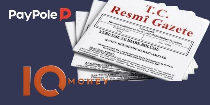 Paypole ve IQ Money'in lisansları iptal edildi!